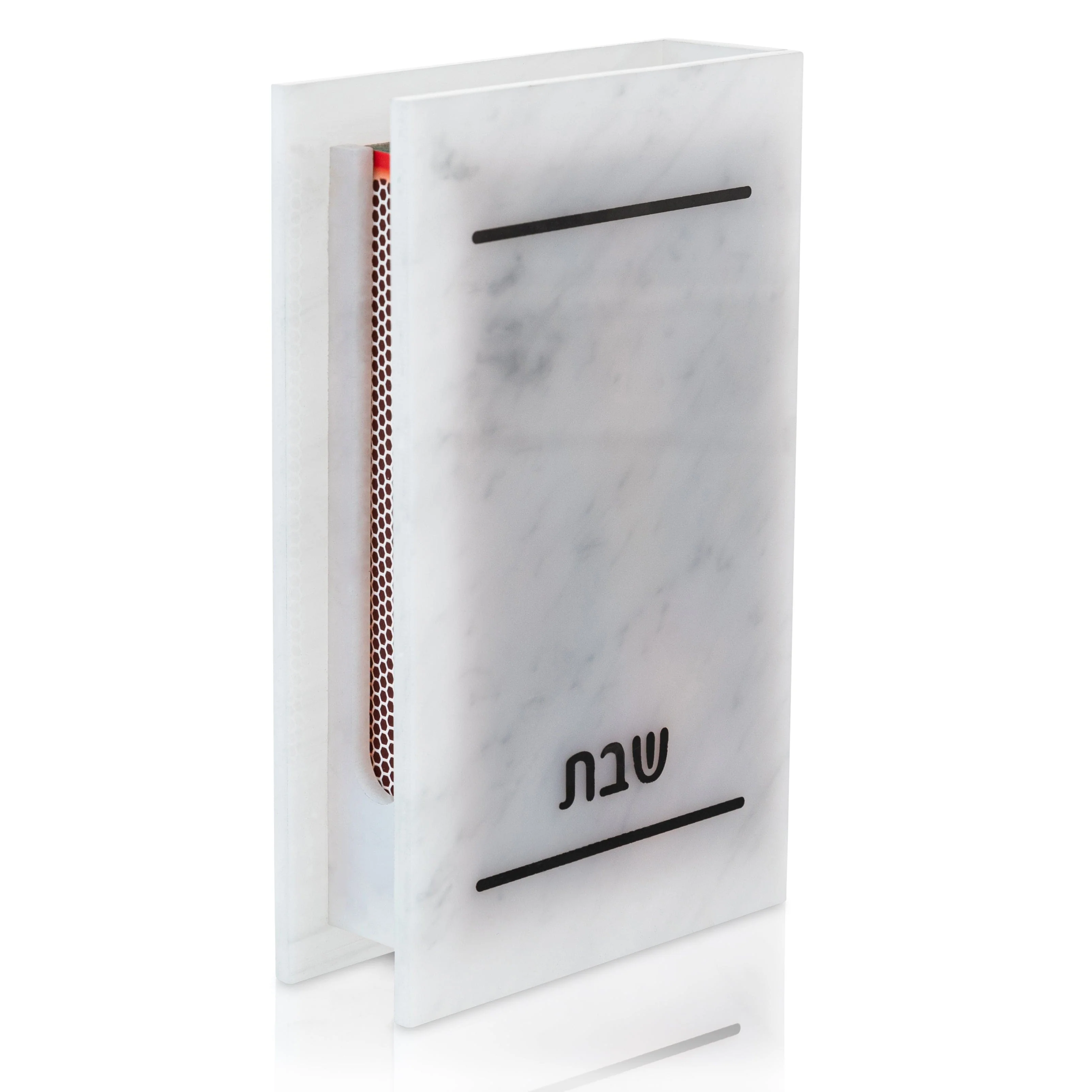 Vlastní držák Lucite Shabbat Matchbox